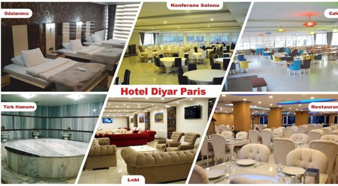 Hotel Diyar Paris Muş Esterno foto